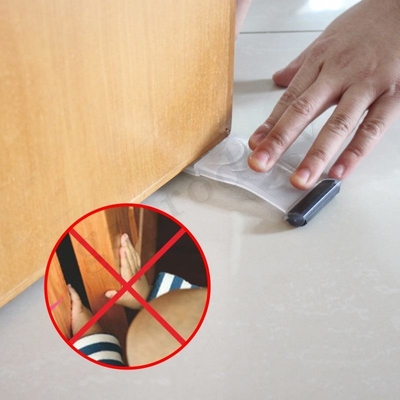 Nonslip TPR под клином двери, универсальным пластиковым затвором двери