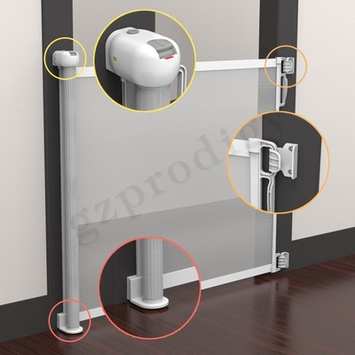 Ворота любимца сетки легковеса OEM Extendable на открытом воздухе Retractable для лестниц
