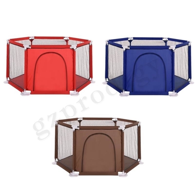 Ткани Playard Multicolor Оксфорда младенца вундеркинда младенец Playard шестиугольной портативной портативный