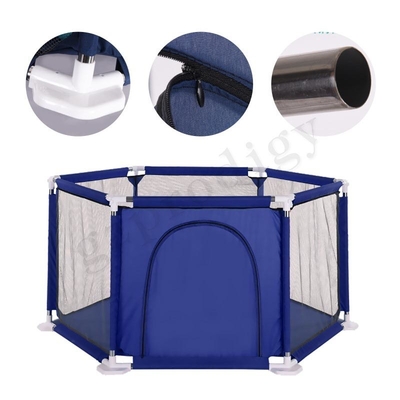 Ткани Playard Multicolor Оксфорда младенца вундеркинда младенец Playard шестиугольной портативной портативный