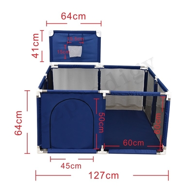 Высота Playard младенца вундеркинда Breathable на открытом воздухе портативная младенец Playard Multiscene 25 дюймов портативный