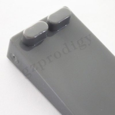 Цвет клина 88x40x19mm двери PVC OEM Nonslip пластиковый темный серый