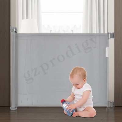 55&quot; - 118&quot; ворота младенца Extendable сетки Multiscene Retractable для лестниц