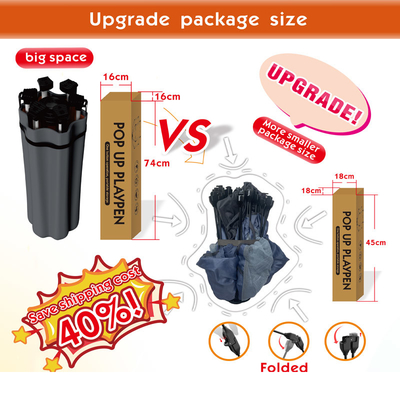 Легкий вес двойной замок Pop Up Shop Play Tent для детей и детей